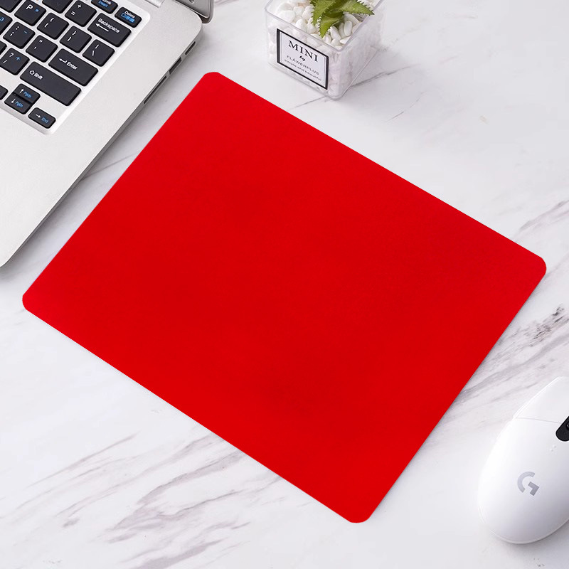 Solid Color Office Mouse Pad Computer Notebook Office Mouse Pad Solid Color Game Advertising Mouse Pad Wholesale