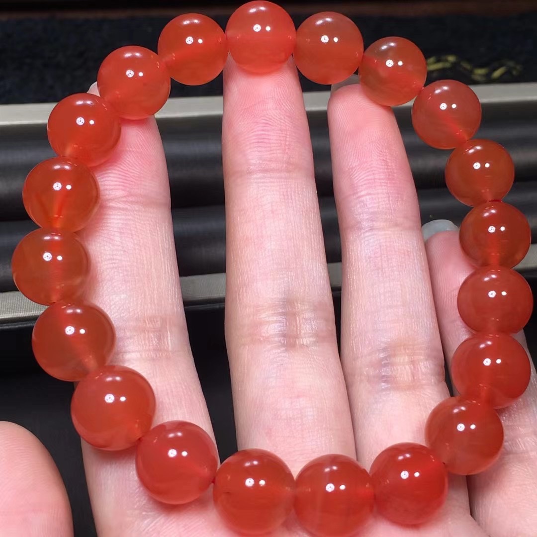 南红手串10mm2条玛瑙儿童缅甸通用金钰-阿里巴巴