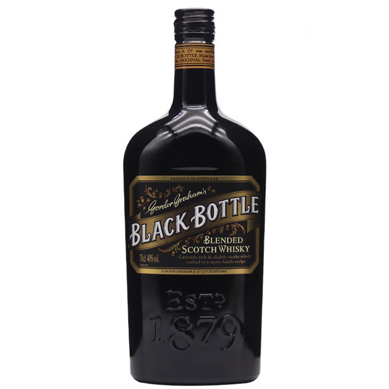 black bottle 黑瓶苏格兰调和威士忌 英国原装进口700ml