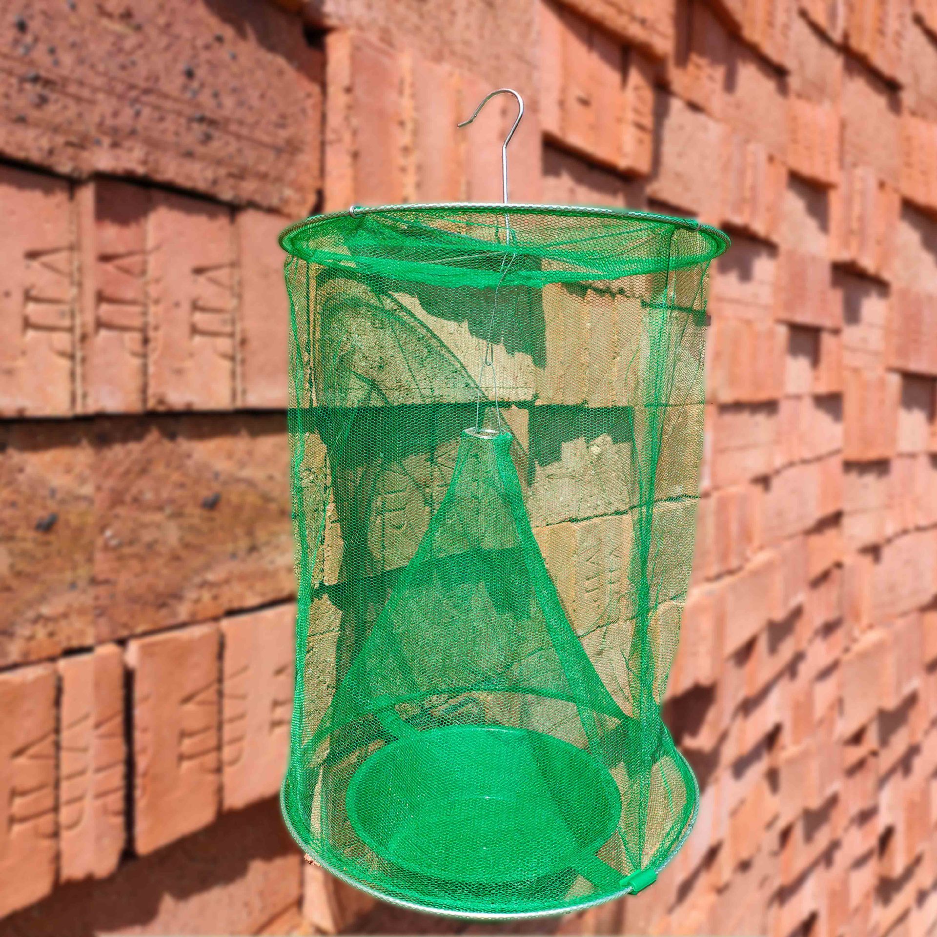 悬挂式户外型苍蝇笼捕蝇器除诱抓捕灭蝇器捕蝇笼(一件代发)