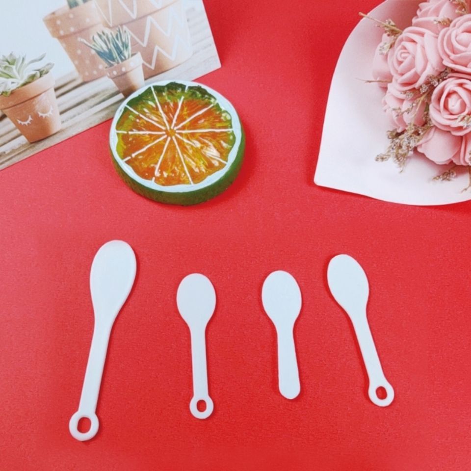 星球杯巧克力勺 一次性塑料小勺子 厨房量勺 酸奶勺 甜品布丁调羹