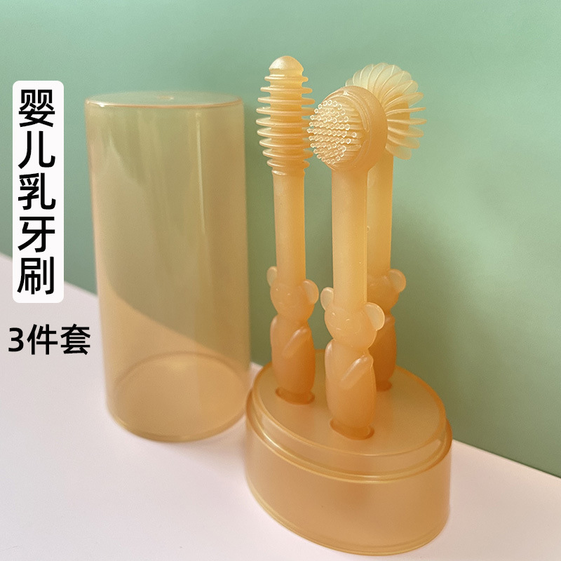 Mother and Baby Products Oral Nipple Tongue Coating Cleaner Soft Hair Baby Newborn Baby Toothbrush Baby Toothbrush