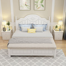 欧式床欧式实木床双人床现代简约单人床床公主床成人床主卧儿童床