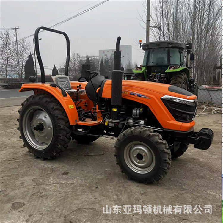 热销高配全新英轩604拖拉机 潍柴动力四驱4缸多功能耕地机