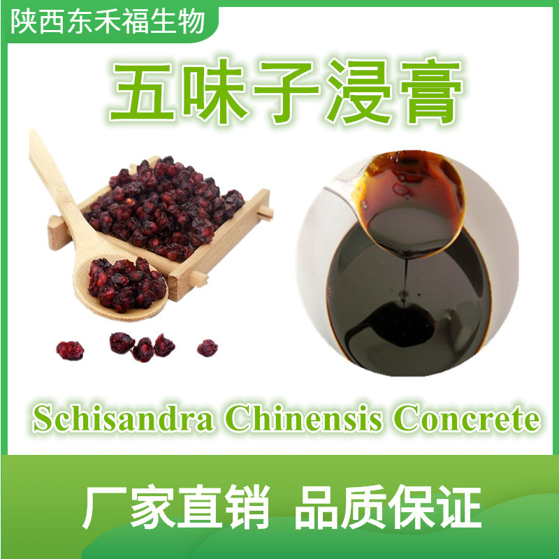 五味子浸膏 五味子提取液schisandra chinensis concrete膏方原料