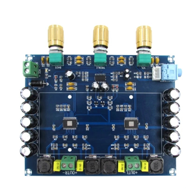 tpa3116 d2数字功放板采用数字芯片tpa3116d2,d类运行,兼具>90%的功率