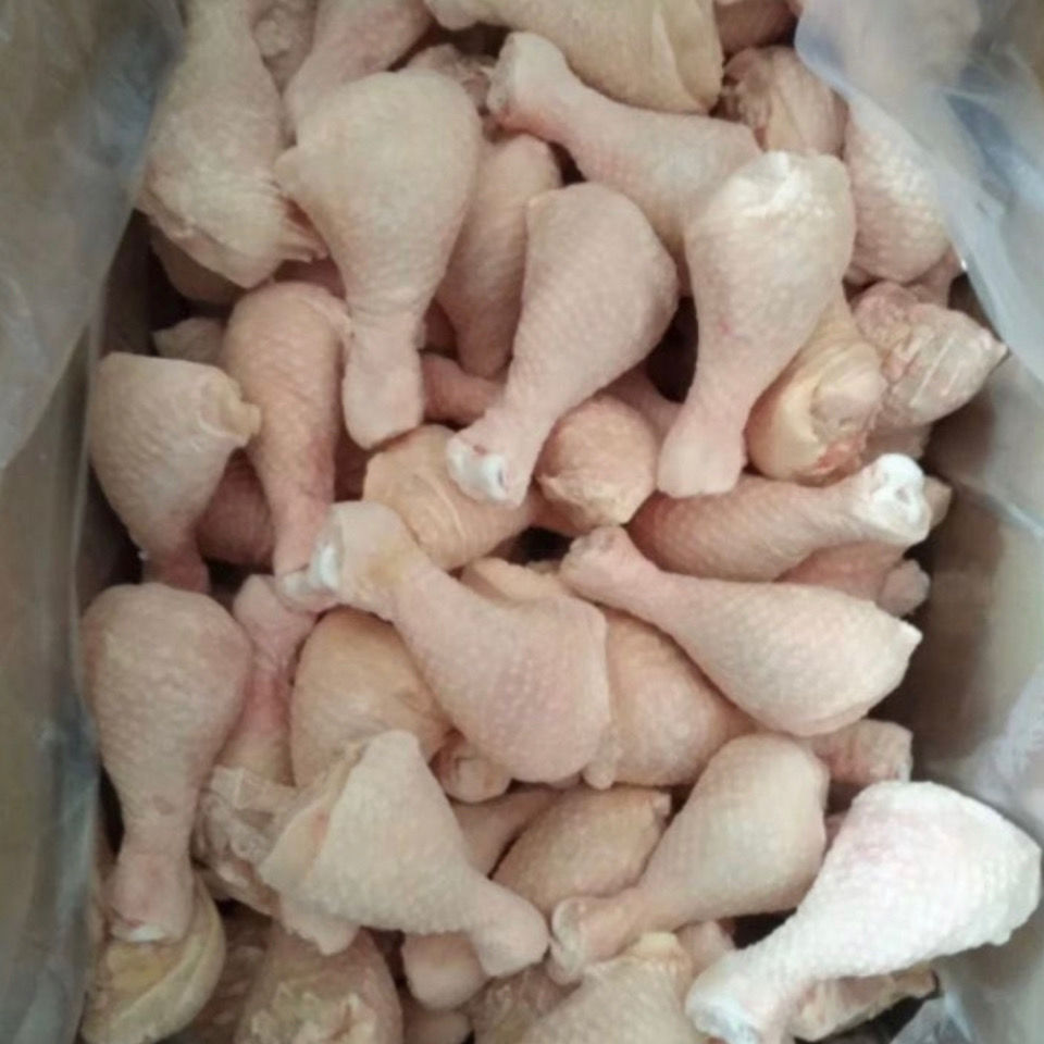 新鲜冷冻鸡大腿 鸡腿 琵琶腿 约70个头左右 整箱20斤饭店食堂专用