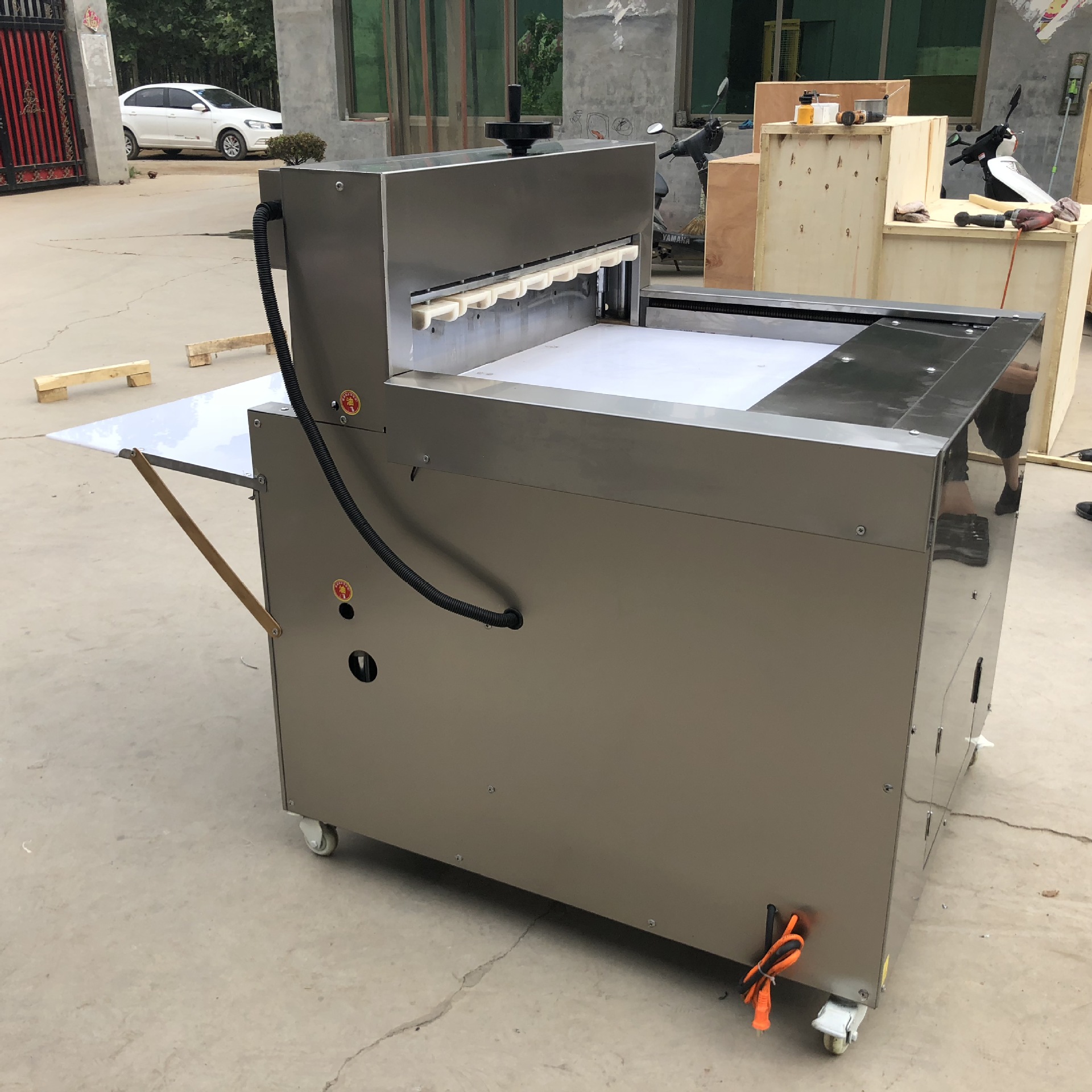 冻肉肥牛羊肉卷切片机商用全自动数控涮火锅店刨片机刨肉机切肉机