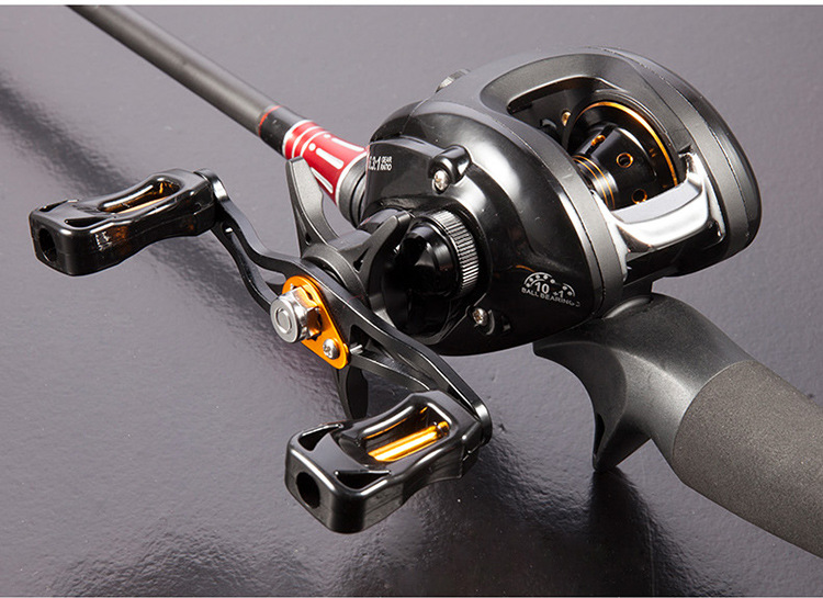 跨境lizard camry左右手水滴轮路亚轮鱼线轮磁力刹车防炸线渔轮