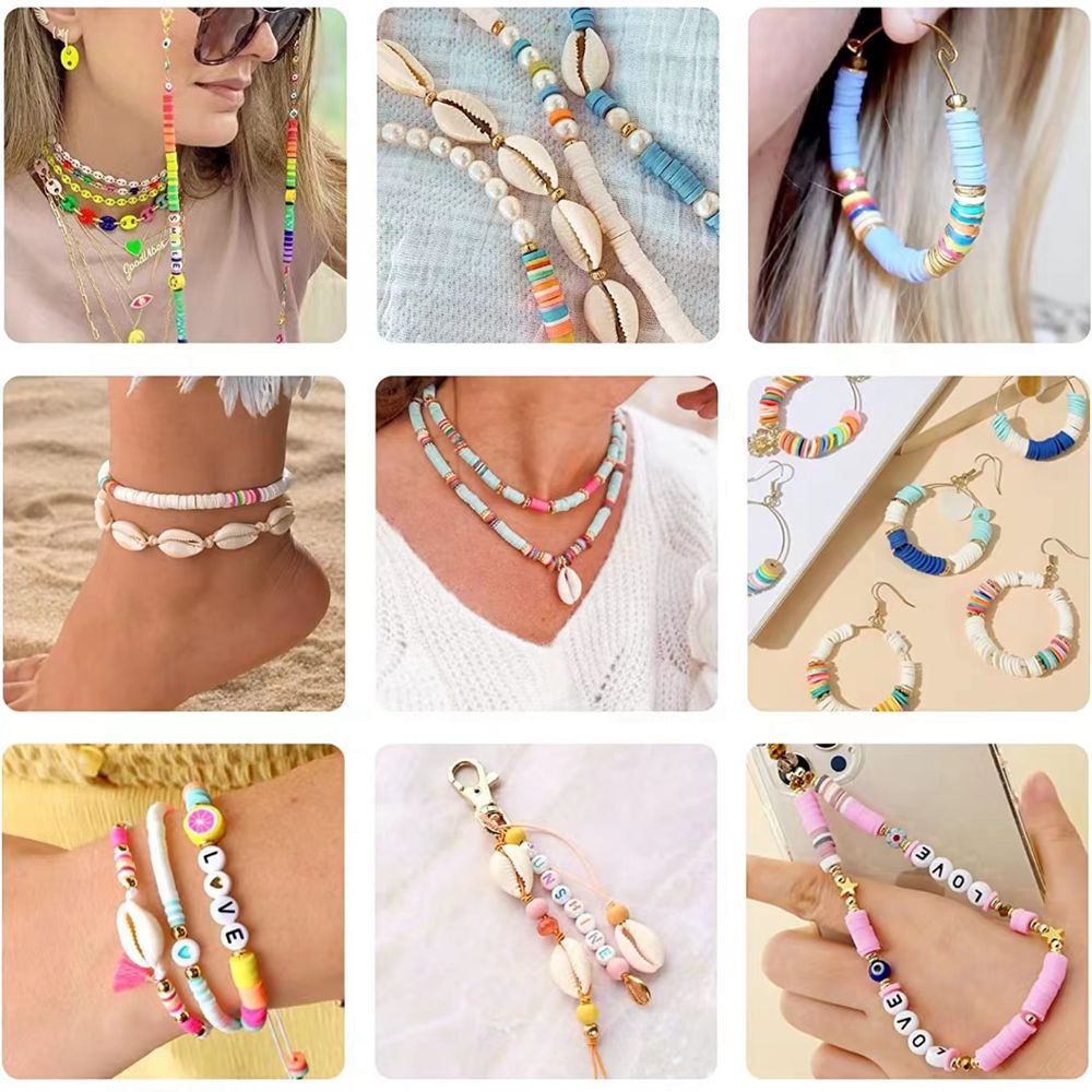 Amazon for DIY Soft Pottery Suit Cross-Border New Arrival Handmade Bead Accessories Bohemian Bracelet