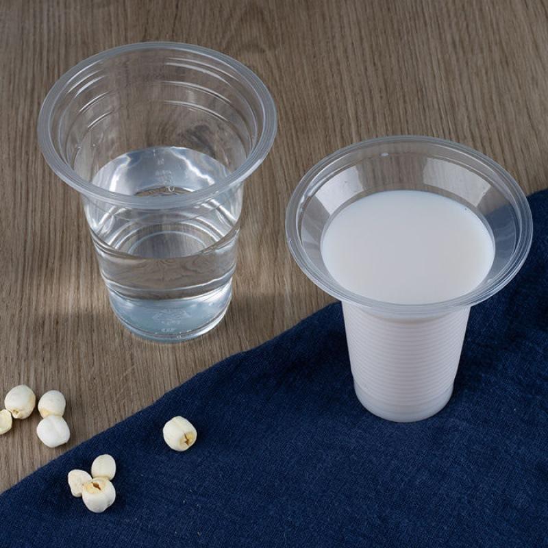 豆浆杯子一次性带盖95口径商用塑料透明早餐杯玉汁饮料奶茶杯包邮