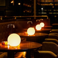 西餐厅酒吧光灯装饰咖啡厅充电创意聚会清吧室外暖桌灯LED氛围灯