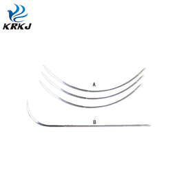 优质不锈钢材质直圆型 弧形 的兽用动物宠物外科手术缝合针