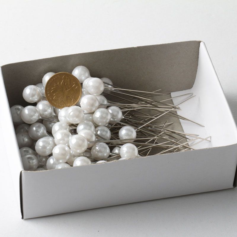 超大珠头不锈钢大头针珍珠针定位针服装辅料立裁定位大珠头100枚