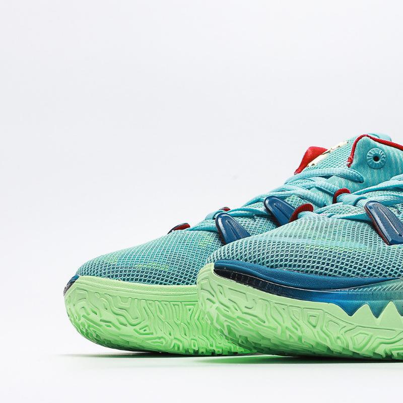 福建莆田鞋 欧文7篮球鞋 special fx 电影主题蓝绿男鞋运动鞋货源