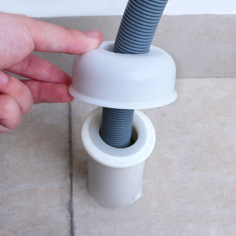 厨房下水管防臭密封圈塞洗手盆下水管道堵口器盖防返臭神器