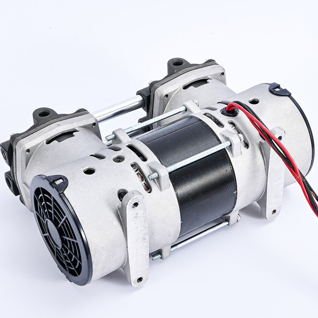 工业级无油静音真空泵定制 小型自吸高负压抽气泵 实验室用活塞泵