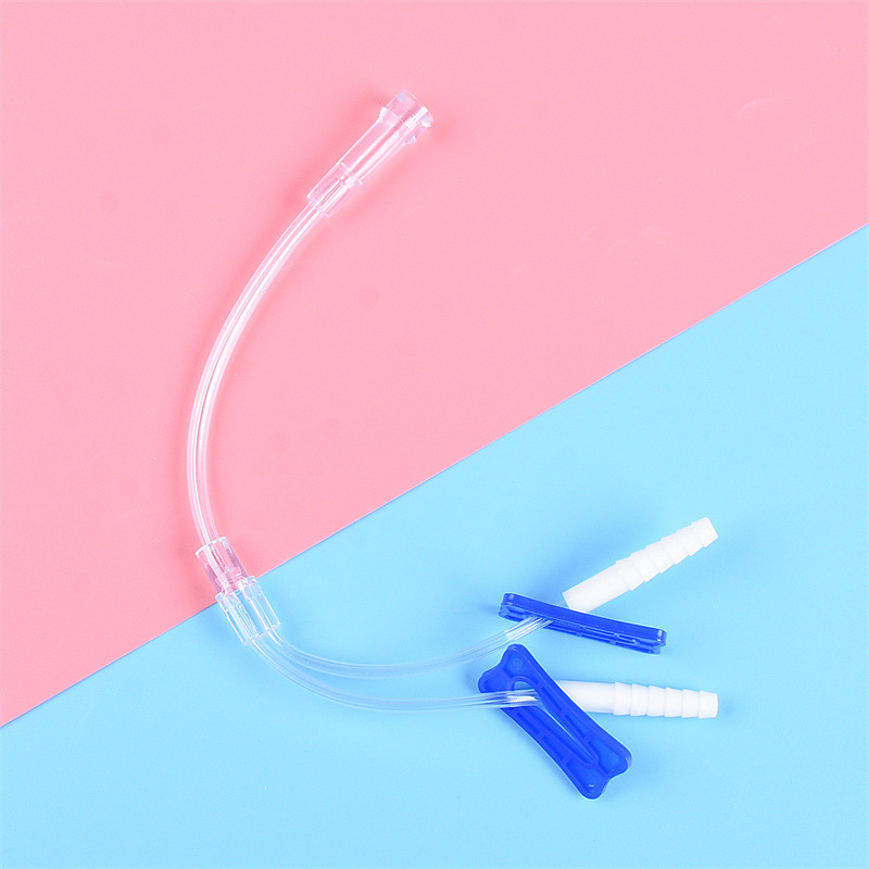 医用家用一次性使用三通鼻氧管接头制氧机吸氧三通管独立包装批发