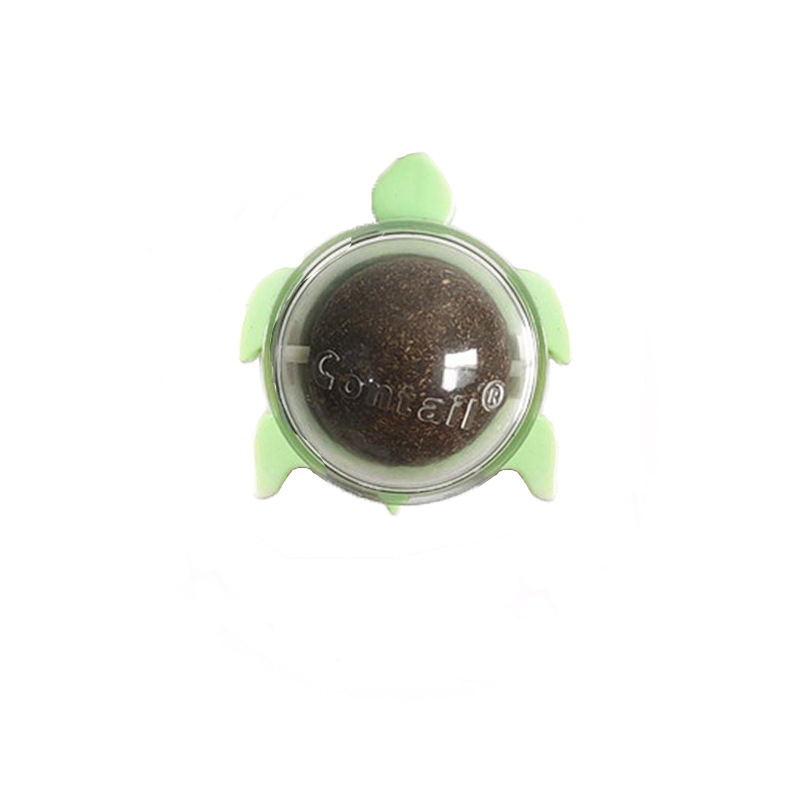 Turtle Catnip Rotating Ball Cat Happy Interaction Cat Toy Insect Gall Fruit Polygonum Multiflorum Toy Ball
