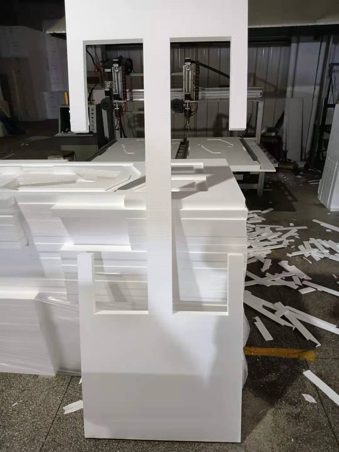 厂家定制木门eps防撞泡沫高密度泡沫板免模异型尺寸定做