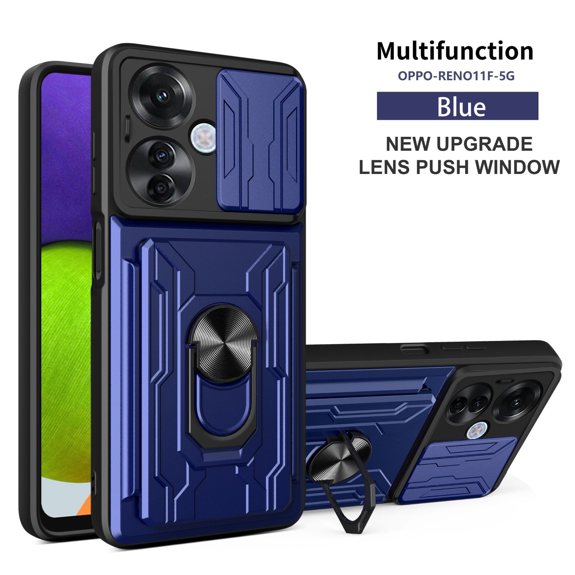 新款适用oppo reno11 5g国外利甲多功能oppo reno11pro国外手机壳