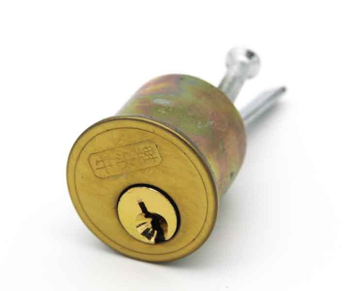 老式锁芯铜芯人气牛头牌二保险弹子门锁木锁大门司必灵匙钥铁芯