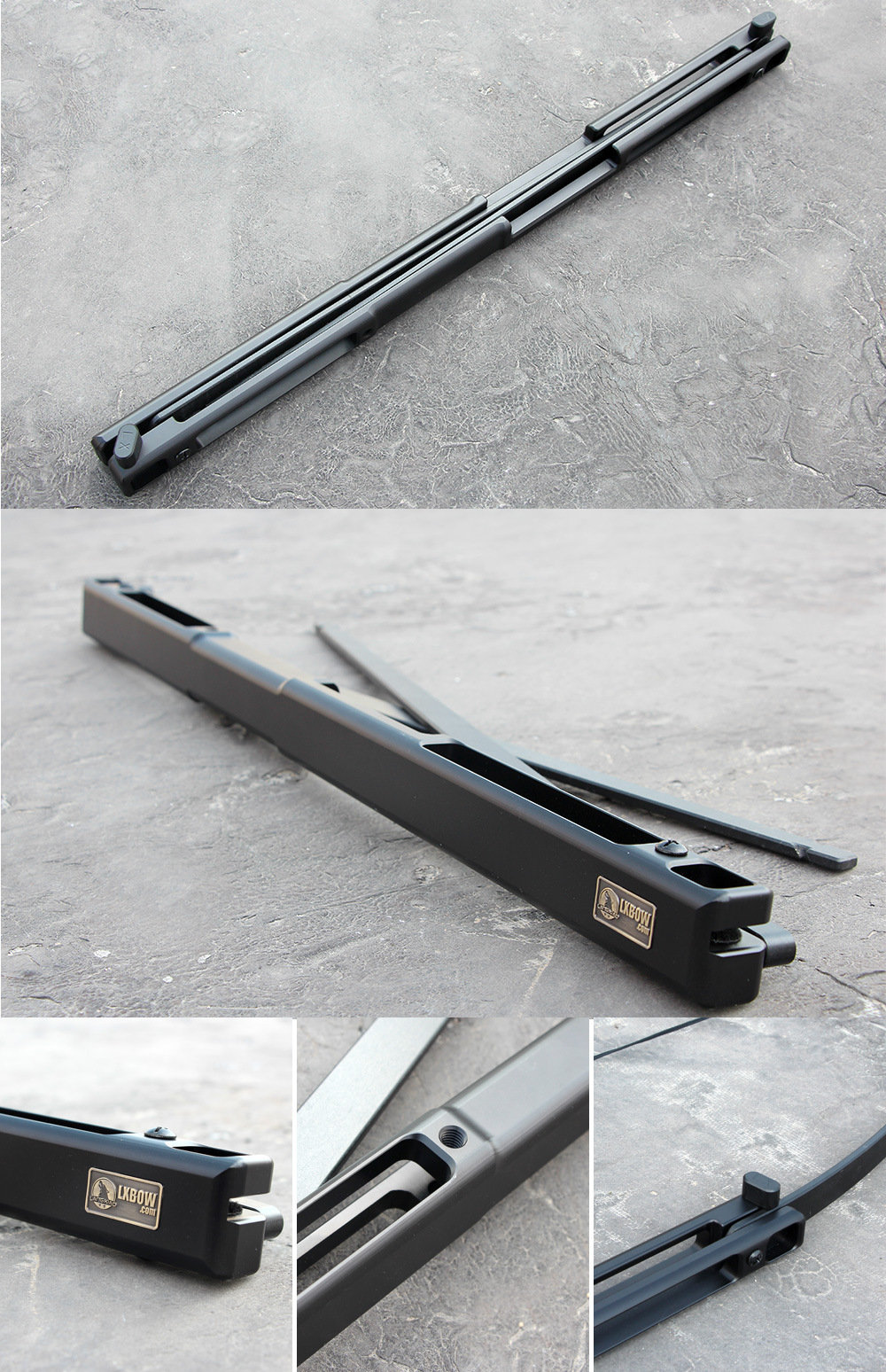 狼啸折叠弓5代便携射箭器材成人折叠弓铝合金弓箭射击渔猎弓