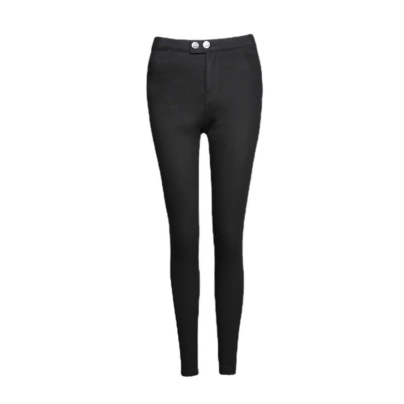 SP68 Magic Pants Autumn and Winter Black Leggings Shark Pants Fleece-lined Warm and Slimming Black Leggings Skinny Jeans for Women