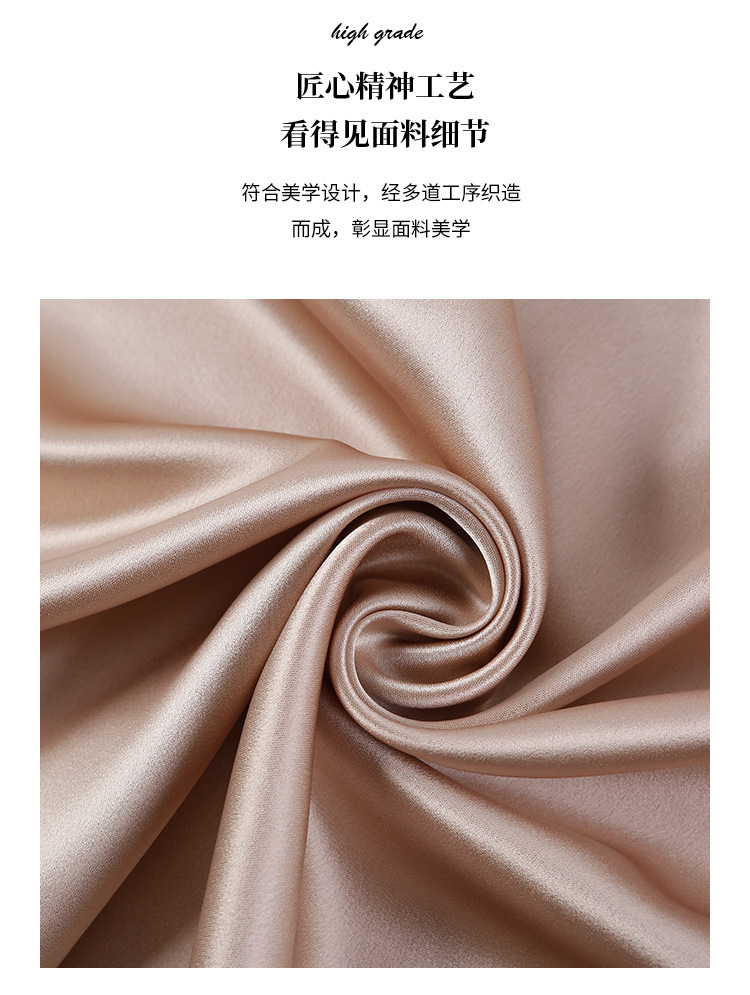 厂家供应 香槟色真醋酸面料 醋酸布料 晚礼服衬衫休闲服装饰布