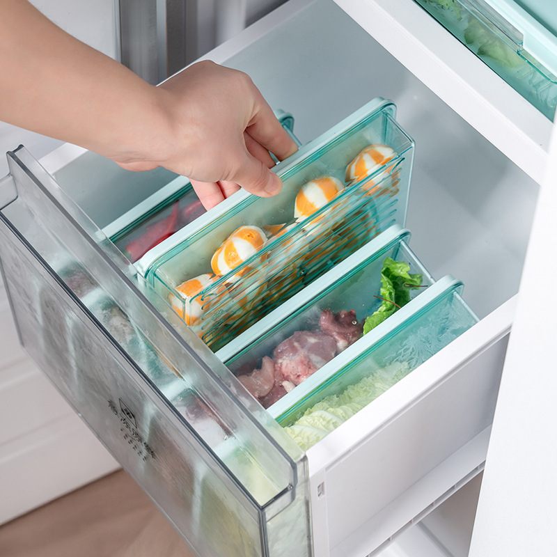 冰箱保鲜盒收纳盒家用厨房食品级蔬菜水果收纳密封盒便当盒