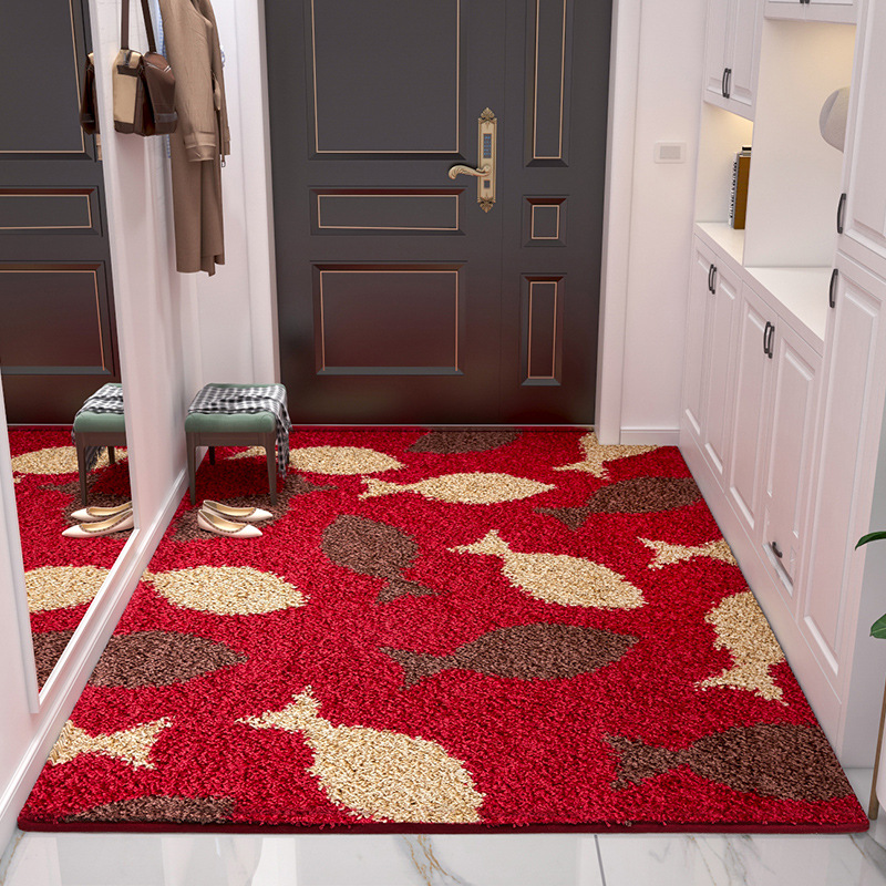 Household Door Mat Household Bedroom Carpet Doormat Kitchen Floor Mat Absorbent Bathroom Mat