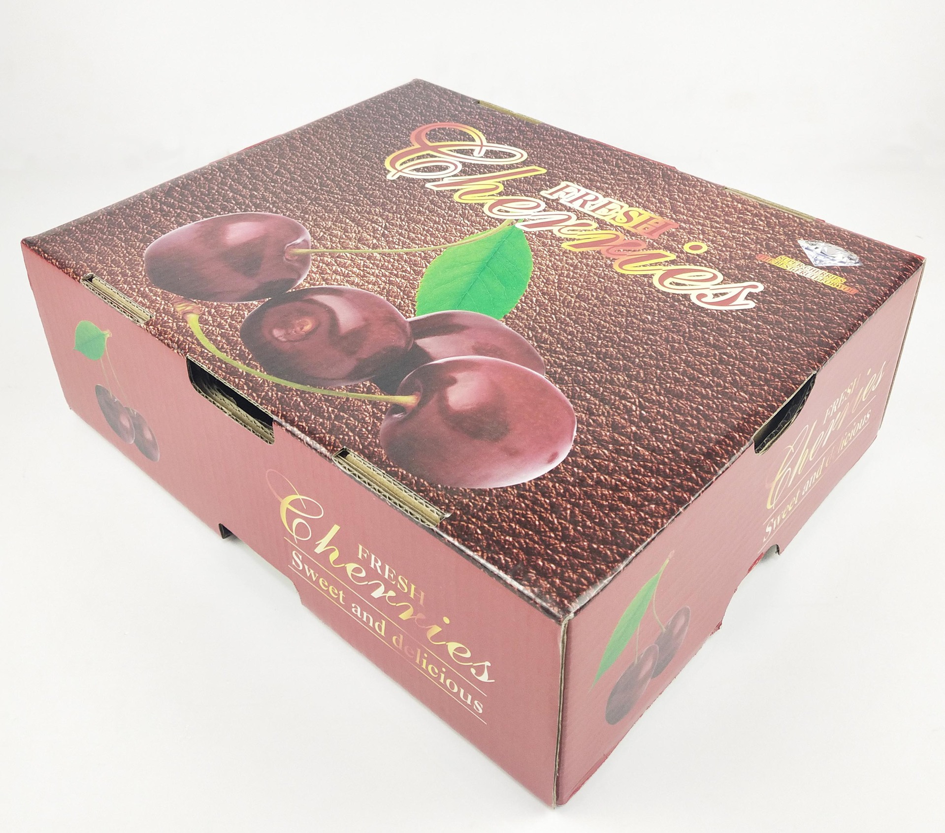 云南车厘子大樱桃各类水果包装礼盒热带果运输托盘快递箱厂家直营