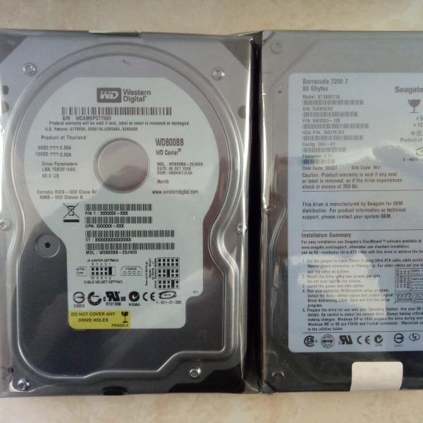 5寸希/捷80g台式机电脑硬盘 ide并口7200-阿里巴巴