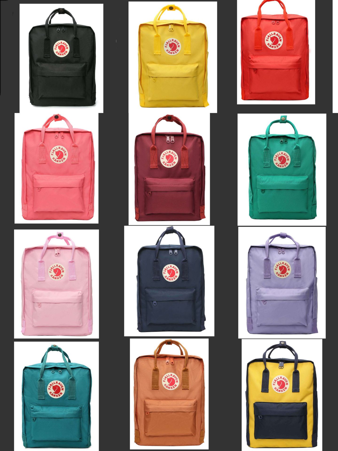 Factory Direct Sales North Pole Backpack Logo Set Fox West Student Schoolbag Computer Bag Leisure Bag Backpack