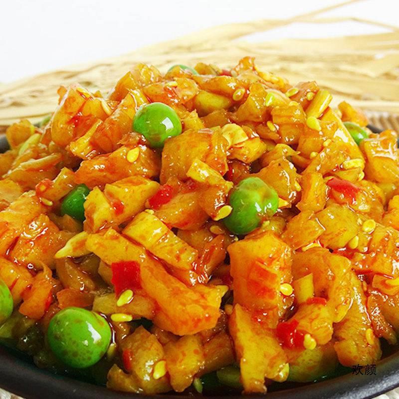 五仁酱丁酱菜咸菜连箱斤香辣脆酱萝卜干开味小菜下饭菜腌菜餐饮生