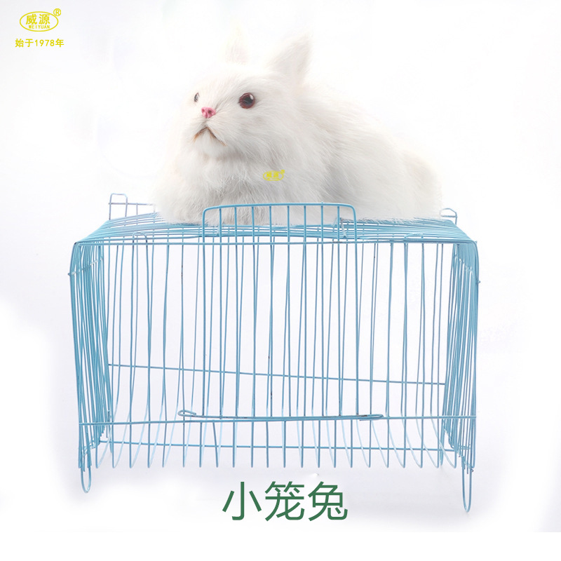 威源 仿真小趴兔 送笼子 礼物礼品 装饰摆设 仿真兔 Q119