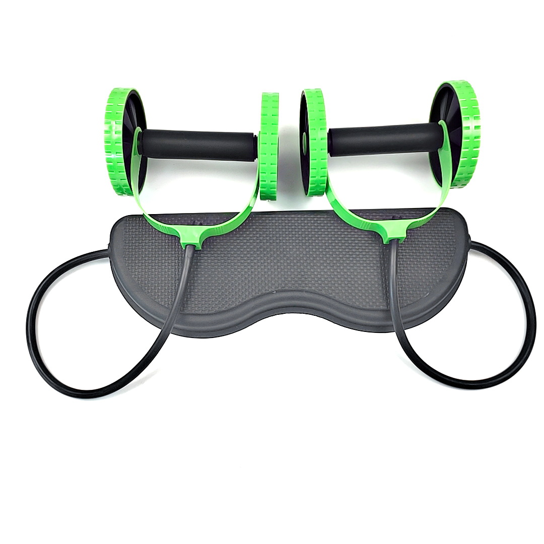 回弹健腹轮腹肌轮腹部卷腹瘦手臂肚子神器女滚轮运动健身器材家用