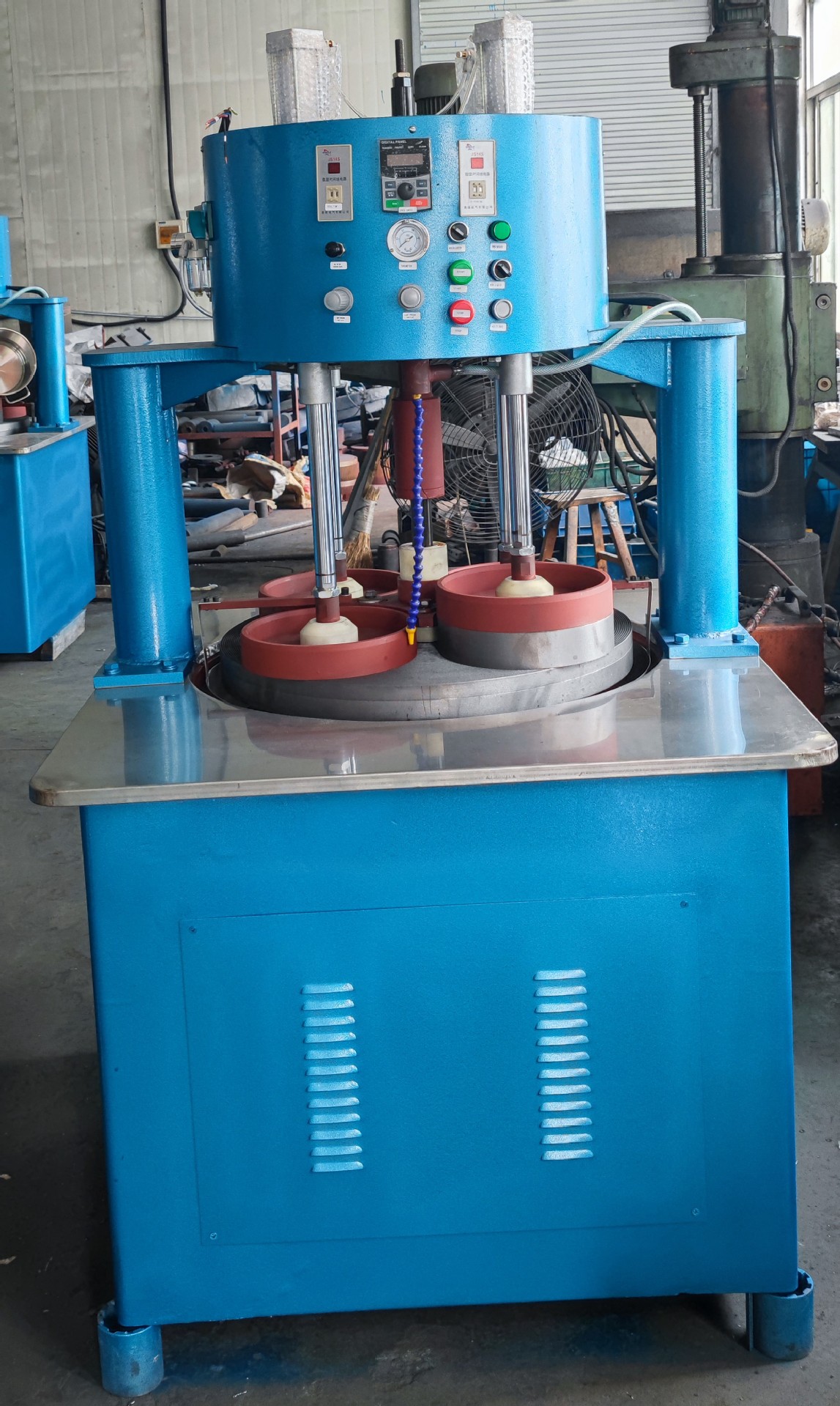 供应石墨环研磨机碳环平面抛光机670mm碳石墨镜面研磨机