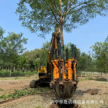 挖树机移栽机移树机滑移一体树苗球形移栽机苗圃用智能液压挖树机