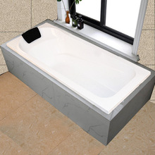 厂家批发亚克力成人嵌入式浴缸浴盆使用酒店家用外贸出口酒店工程
