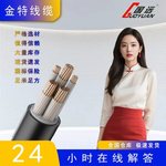 电线电缆纯铜ZR-YJV2芯10～300平无氧铜架空电力电缆线电力工程