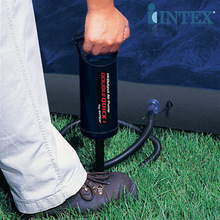intex 68614 高速中型手动型气泵 充气手泵打气筒工具