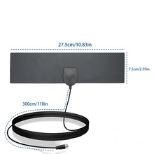 电视天线HDTVantenna欧美高清4K数字速卖通热卖ebay室内天线