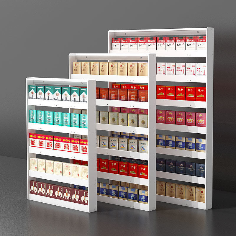 烟架子展示架超市售架摆架小卖部香烟便利店陈列放烟架展示柜好看