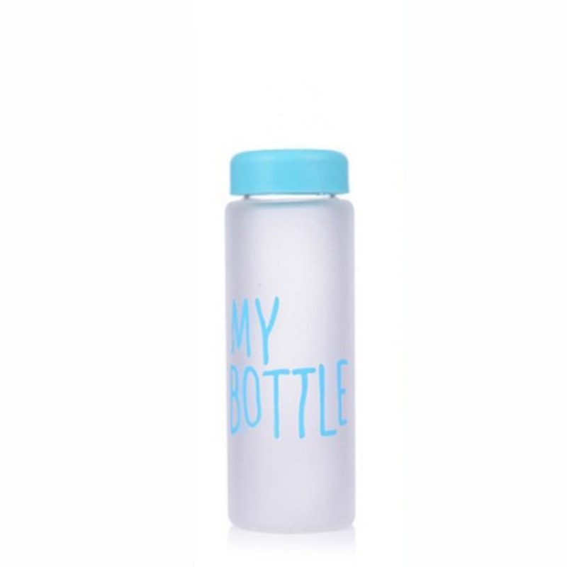 Simple Transparent Plastic Cup Outdoor Portable Sports Bottle Student Couple Tea Water Separation Water Cup Gift Cup Wholesale