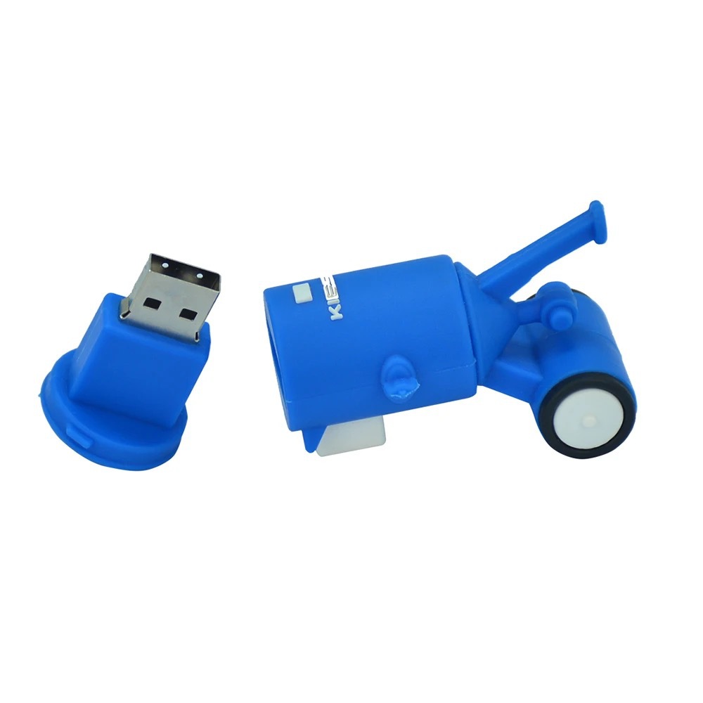 搅拌机工程器械工厂定-制卡通u盘PVC起模U盘可做各种形状不同容量