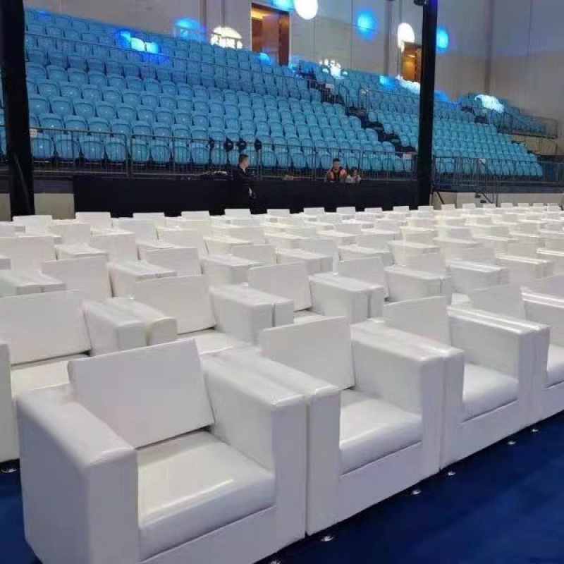 记者会见面会展会t台开幕式车展会展宴会厅沙发酒店来宾单人沙发