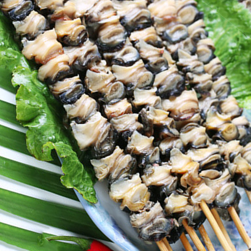 冷冻螺肉串20支大田螺肉串烧烤食材料油炸小吃螺蛳串商用半成品