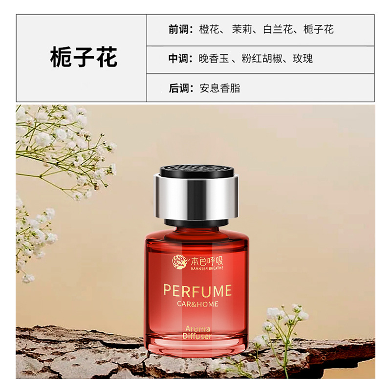 King's Natural Color Light Luxury Series Auto Perfume Aromatherapy Car Perfume Fragrance Car Decoration Mother and Child Available Aromatherapy