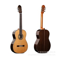 全单古典吉他 39寸演奏级古典吉它 红松面单玫瑰木单板 厂家批发